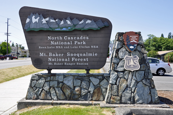 sign: North Cascades National Park